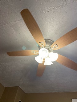 Ceiling fan instal